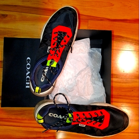 COACH "CITYSOLE" ATHLETIC SHOES/SNEAKERS - Picture 1 of 5